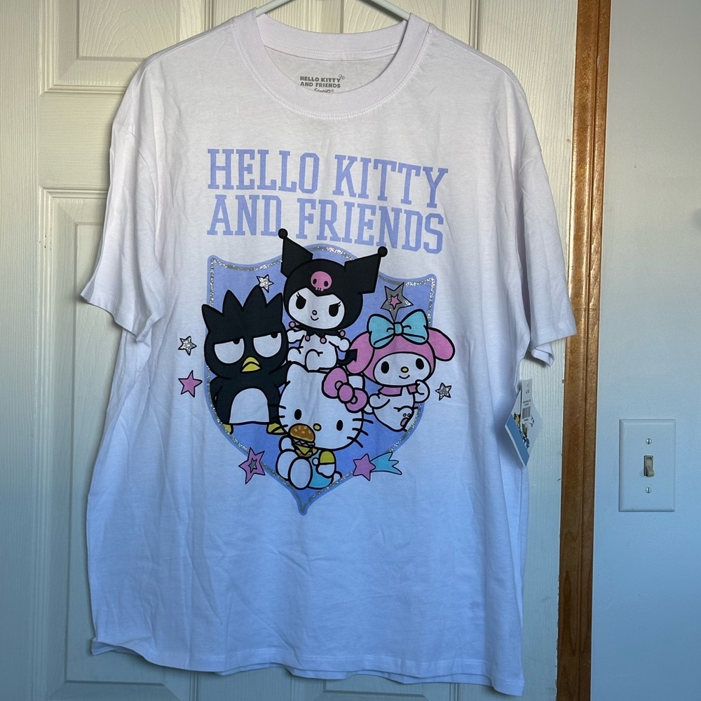 Ladies Large Hello Kitty and Friends T-Shirt
